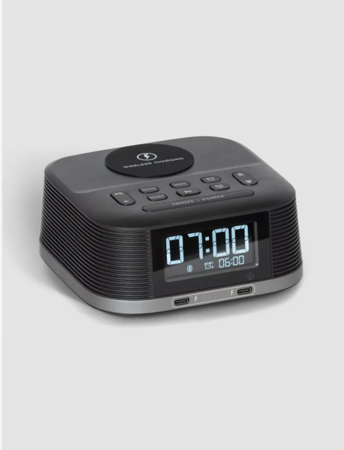Audio Clock & Wireless Charger 1