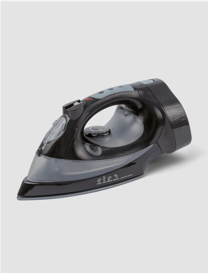Iron Retractable Cord Black 1