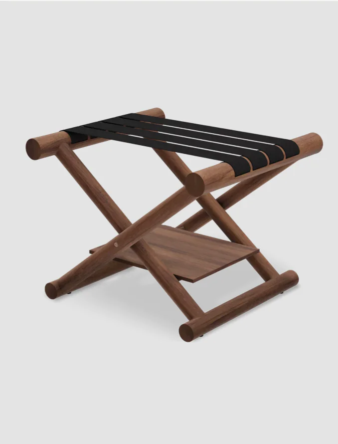 Luggage Rack Walnut 1